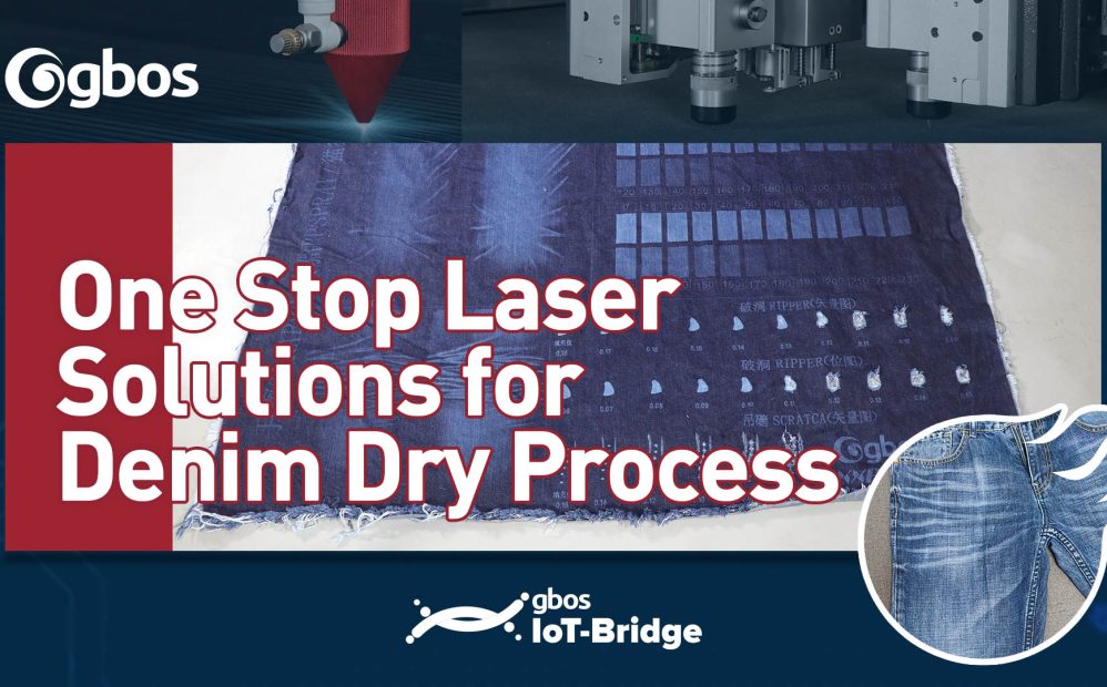 Solutions laser uniques pour le processus de séchage du denim