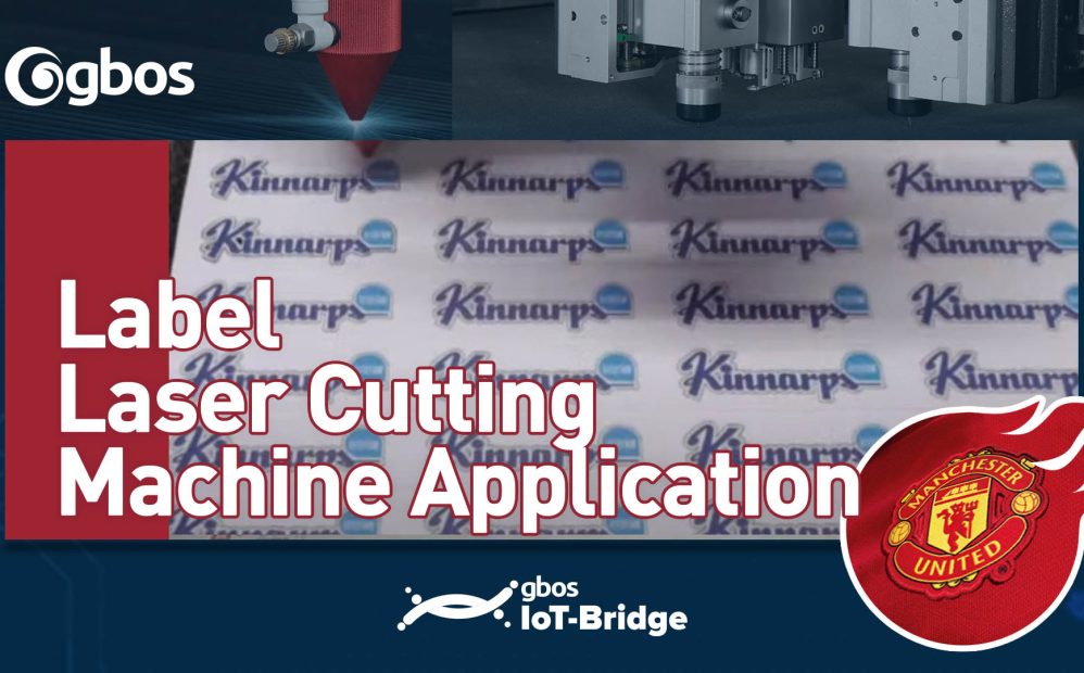 Aplicação de máquina de corte a laser de etiquetas