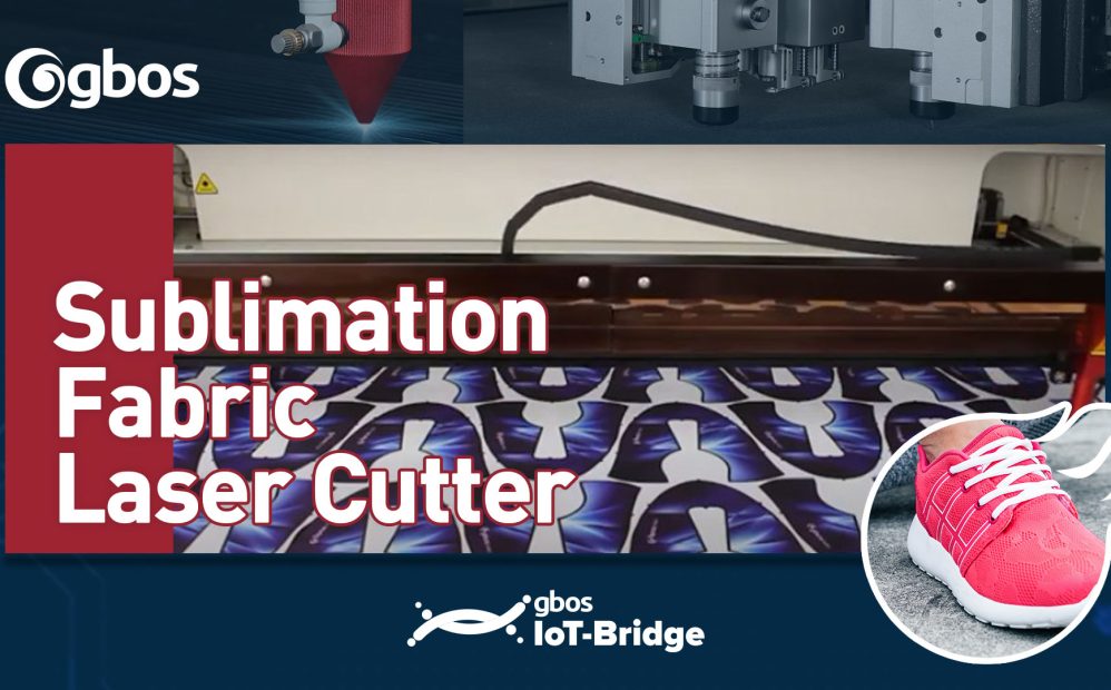Máquina de corte a laser para tecido de sublimação