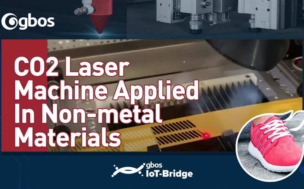 Máquina a laser de CO2 aplicada em materiais não mentais