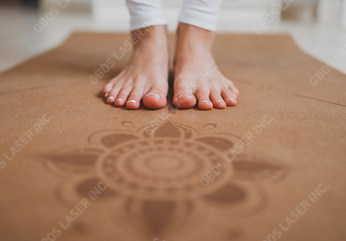 Penandaan Laser Matras Yoga